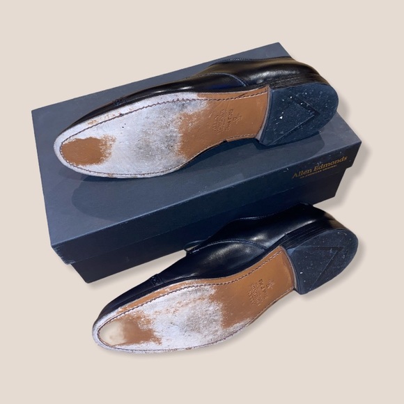 Allen Edmonds Boulevard Cap Toe Derby Black - Picture 4 of 6